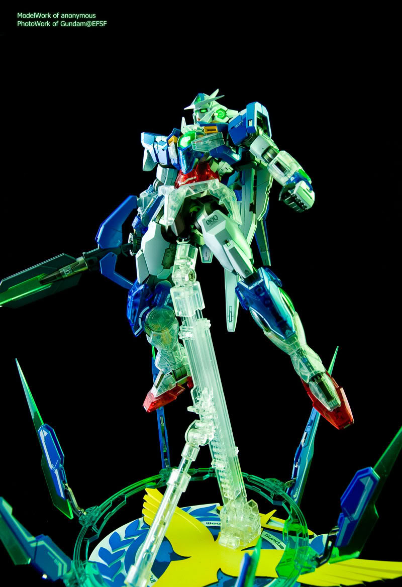 MG 1/100 GNT-0000 Quan [T] Clear Color Version Gundam EXPO [Limited ...